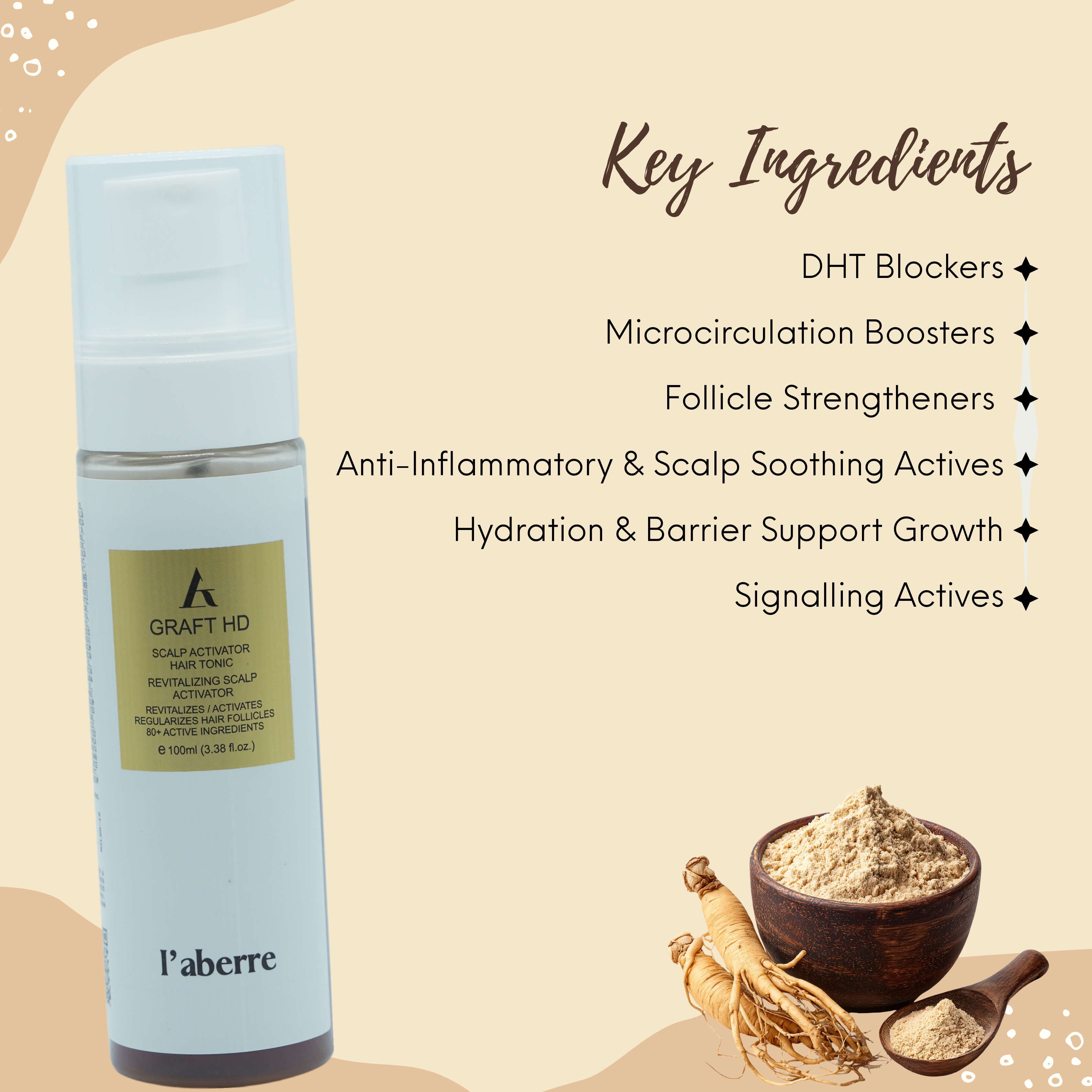 GRAFT HD SCALP ACTIVATOR HAIR TONIC