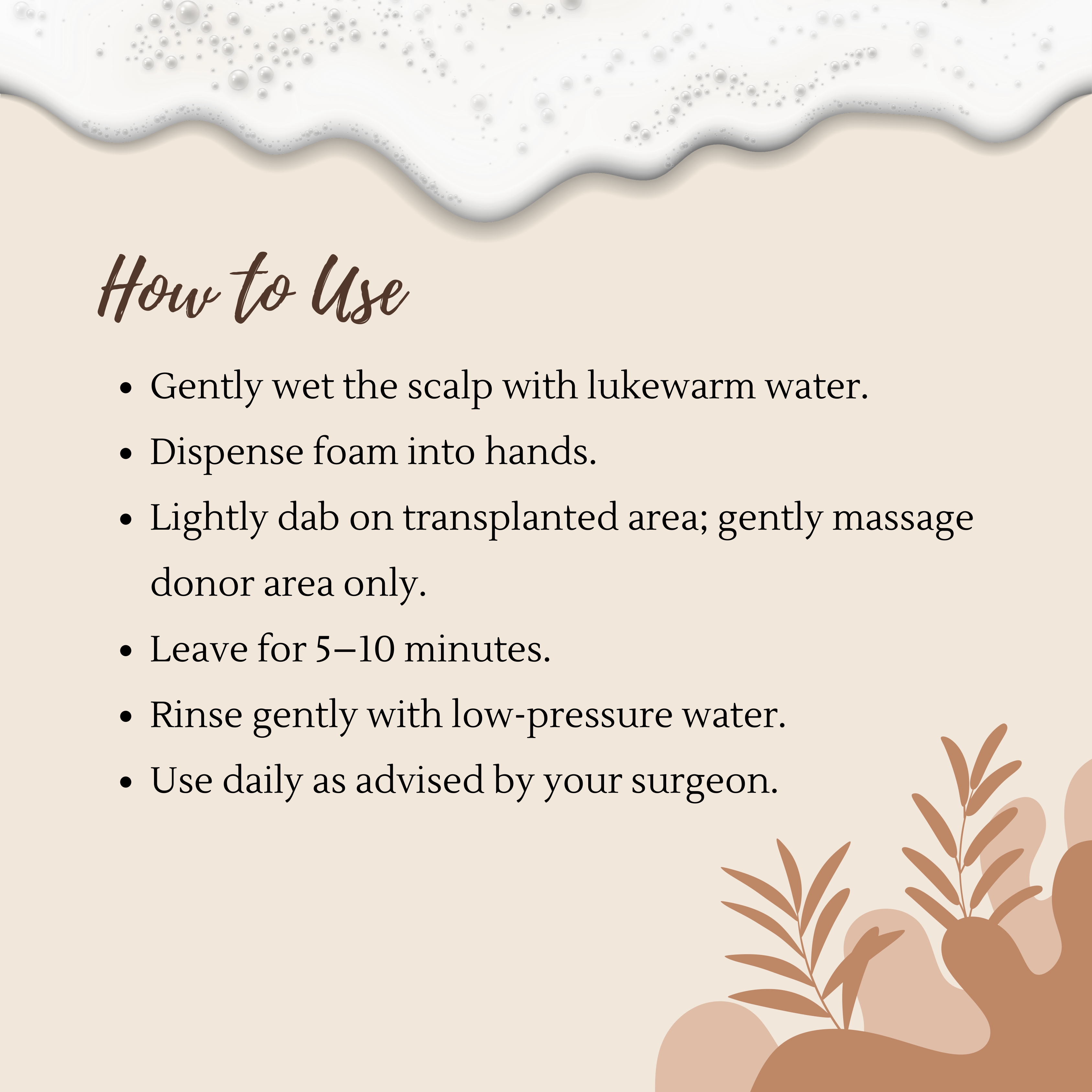 GRAFT HD POST HAIR TRANSPLANT SHAMPOO